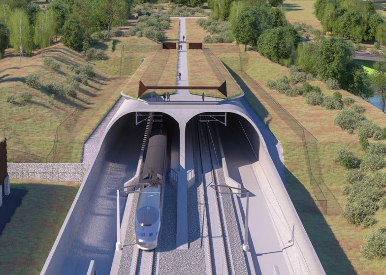 Tunnel rendering